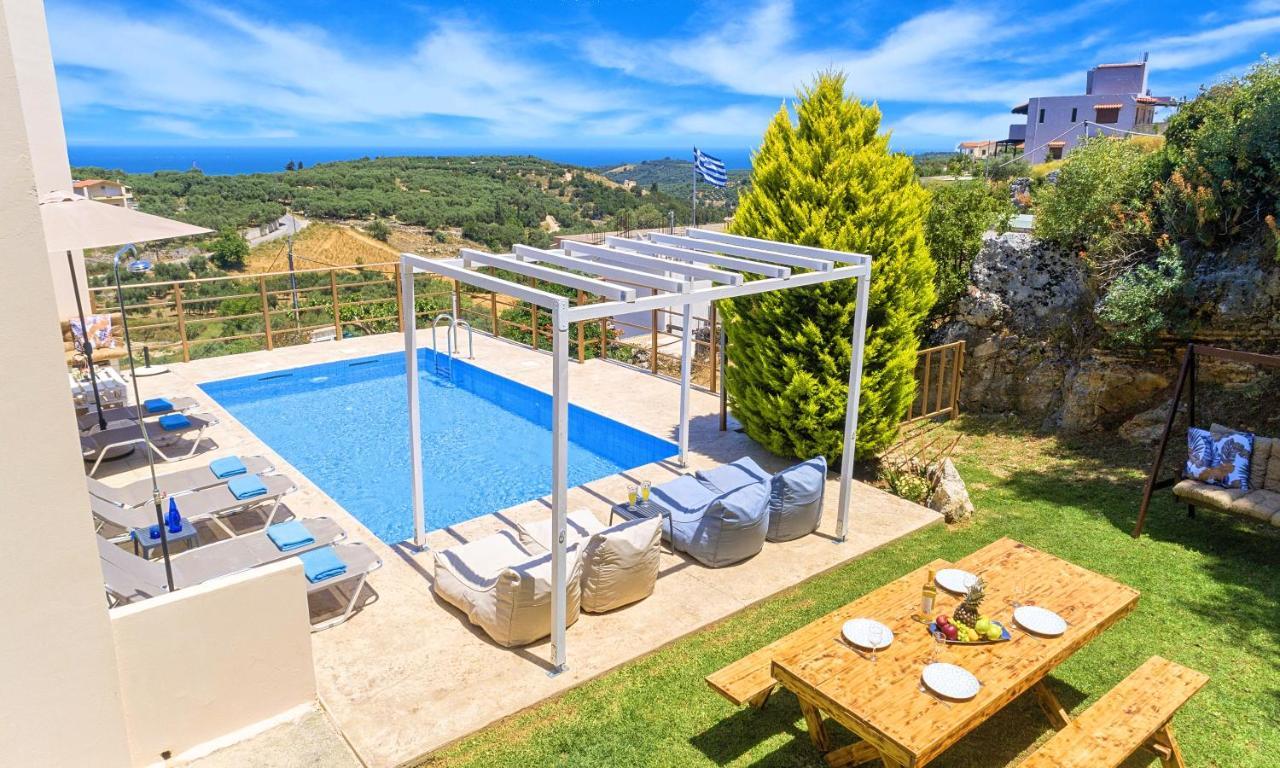 Cretan Sunny Villa Kournás Exterior foto