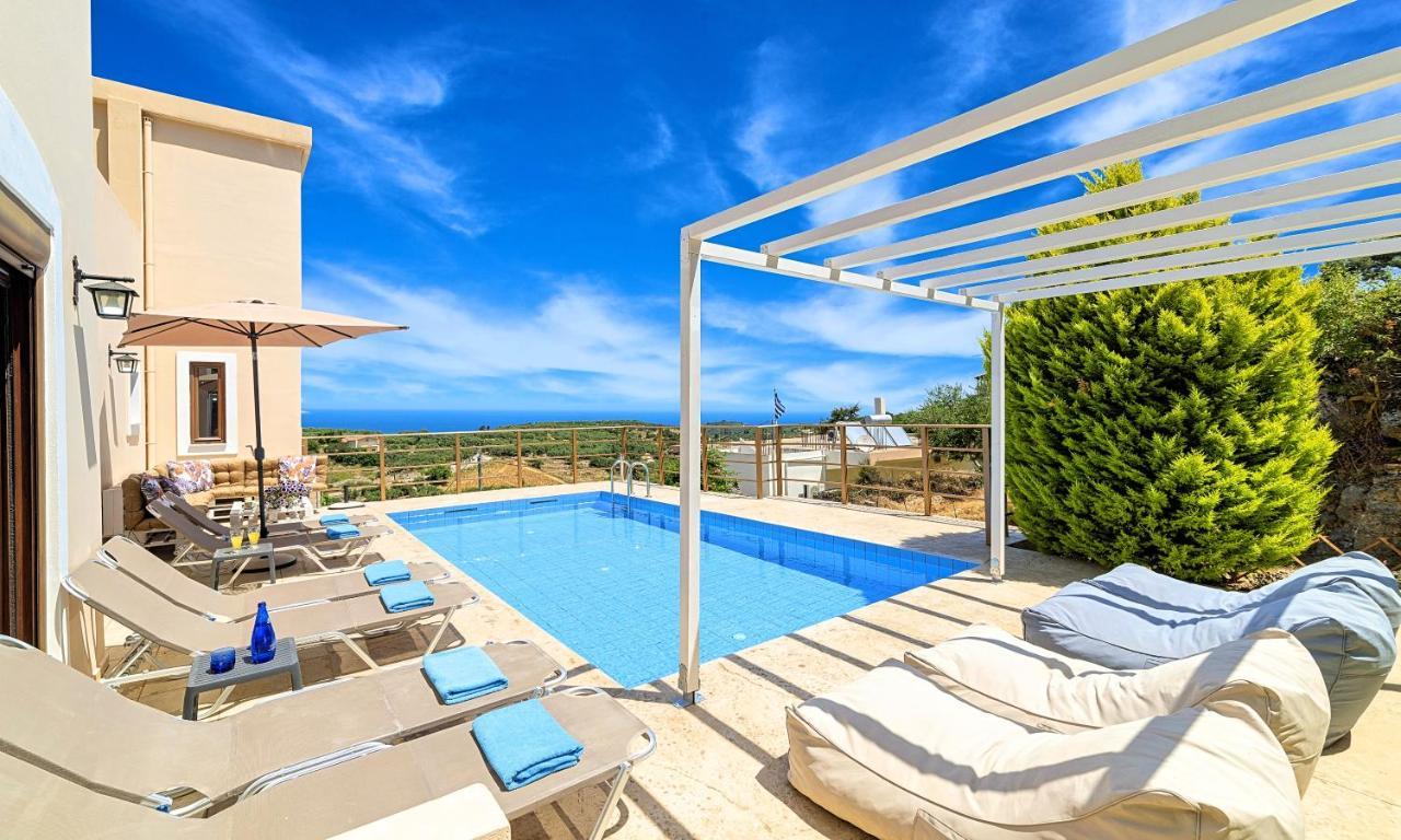 Cretan Sunny Villa Kournás Exterior foto