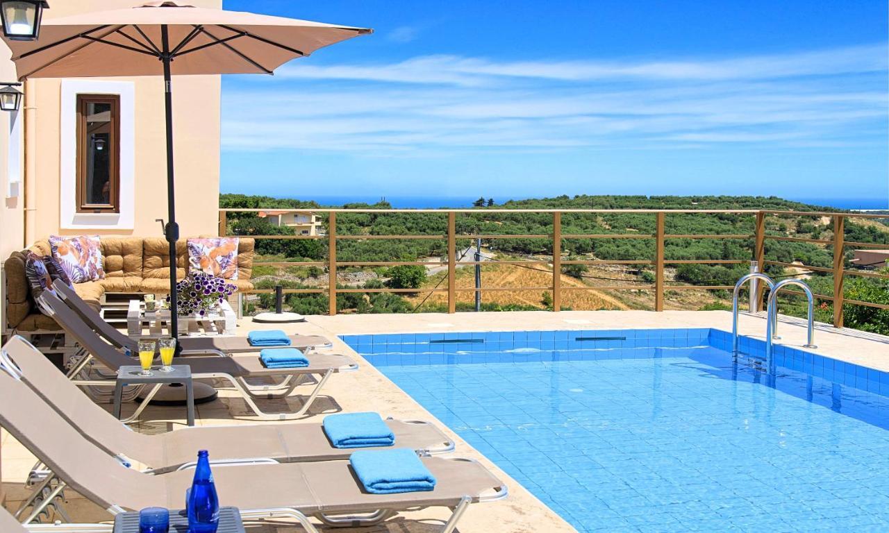 Cretan Sunny Villa Kournás Exterior foto