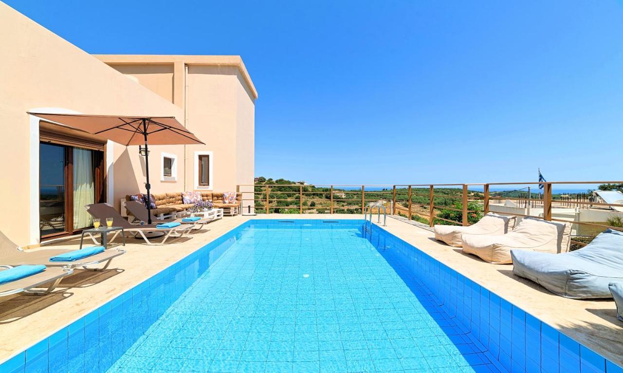 Cretan Sunny Villa Kournás Exterior foto