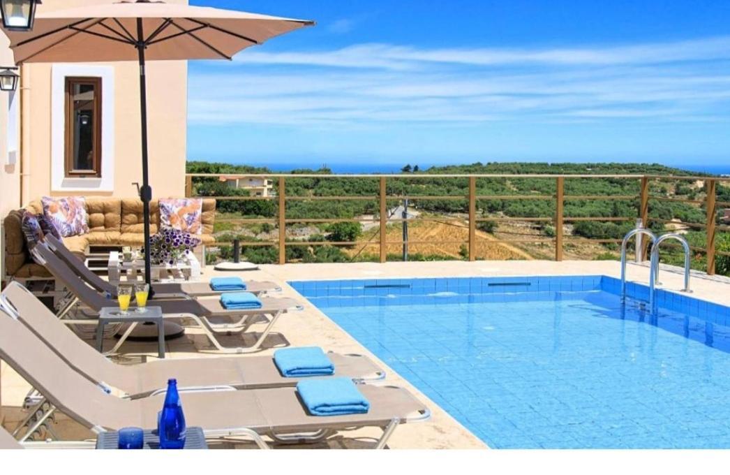Cretan Sunny Villa Kournás Exterior foto